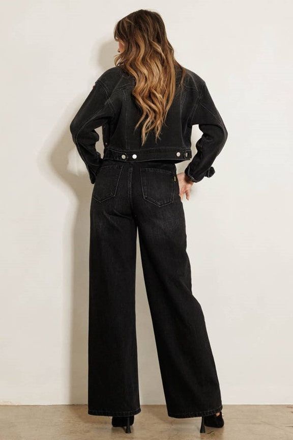 Pablo Slim Wide Jeans - Ms.Meri Mak