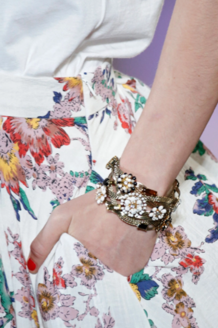 Made-in-Spain Bamboo Palm Cuff - Ms.Meri Mak