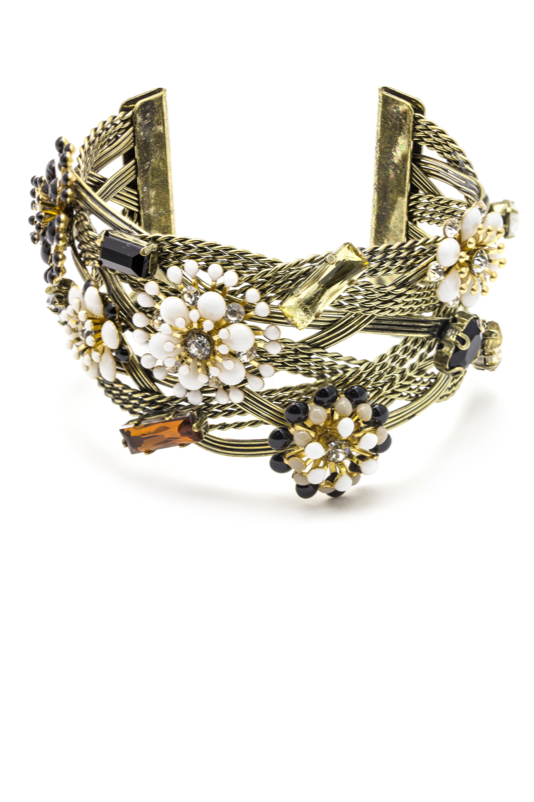Made-in-Spain Bamboo Palm Cuff - Ms.Meri Mak