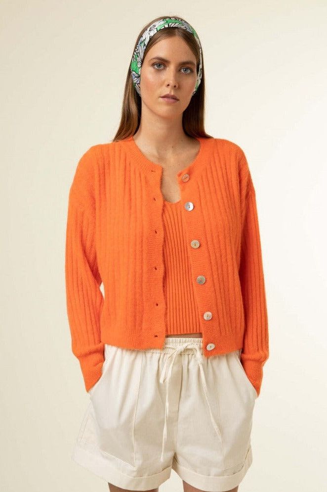 Elene Soft Yarn Cardigan - Ms.Meri Mak