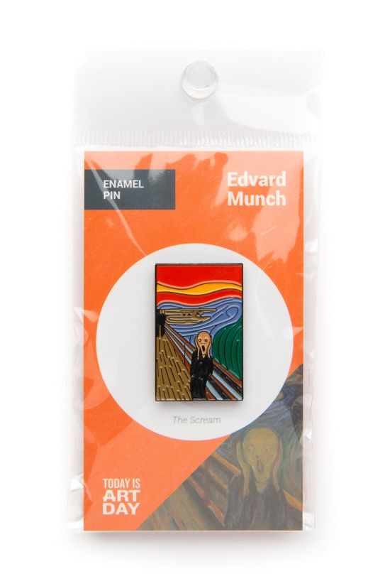 Scream - Munch – Pin - Ms.Meri Mak