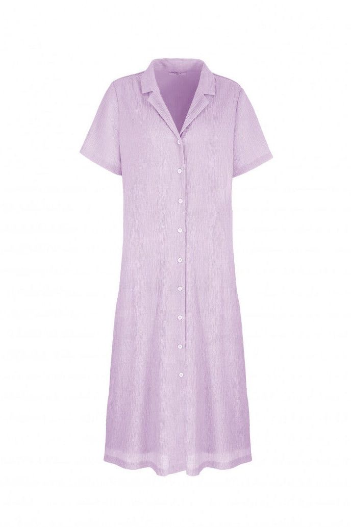 Relaxed-fit short-sleeve Coline Dress - Ms.Meri Mak