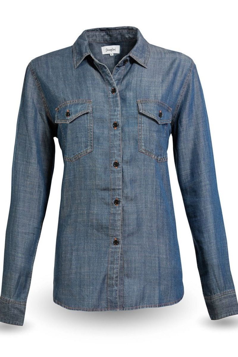Women's Denim Shirts - Celka Denim Shirt | Ms. Meri Mak