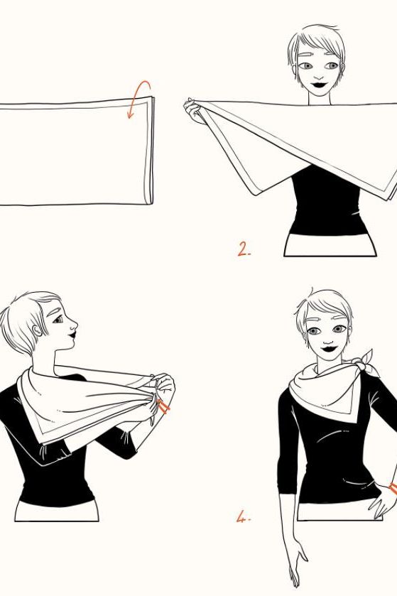 Maxime Silk Abstract Scarf - Ms.Meri Mak