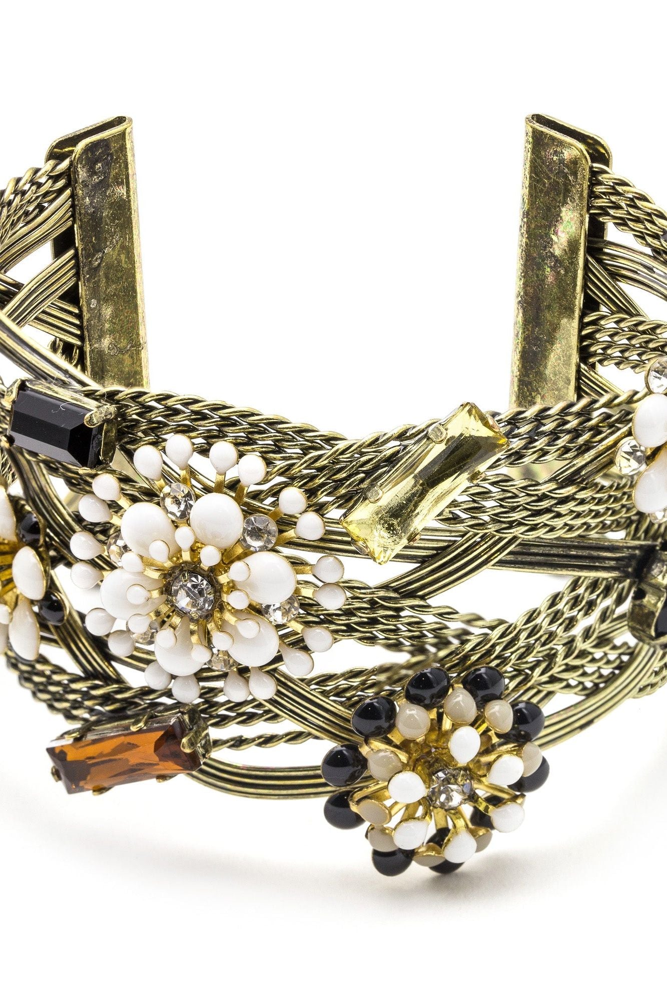 Made-in-Spain Bamboo Palm Cuff - Ms.Meri Mak
