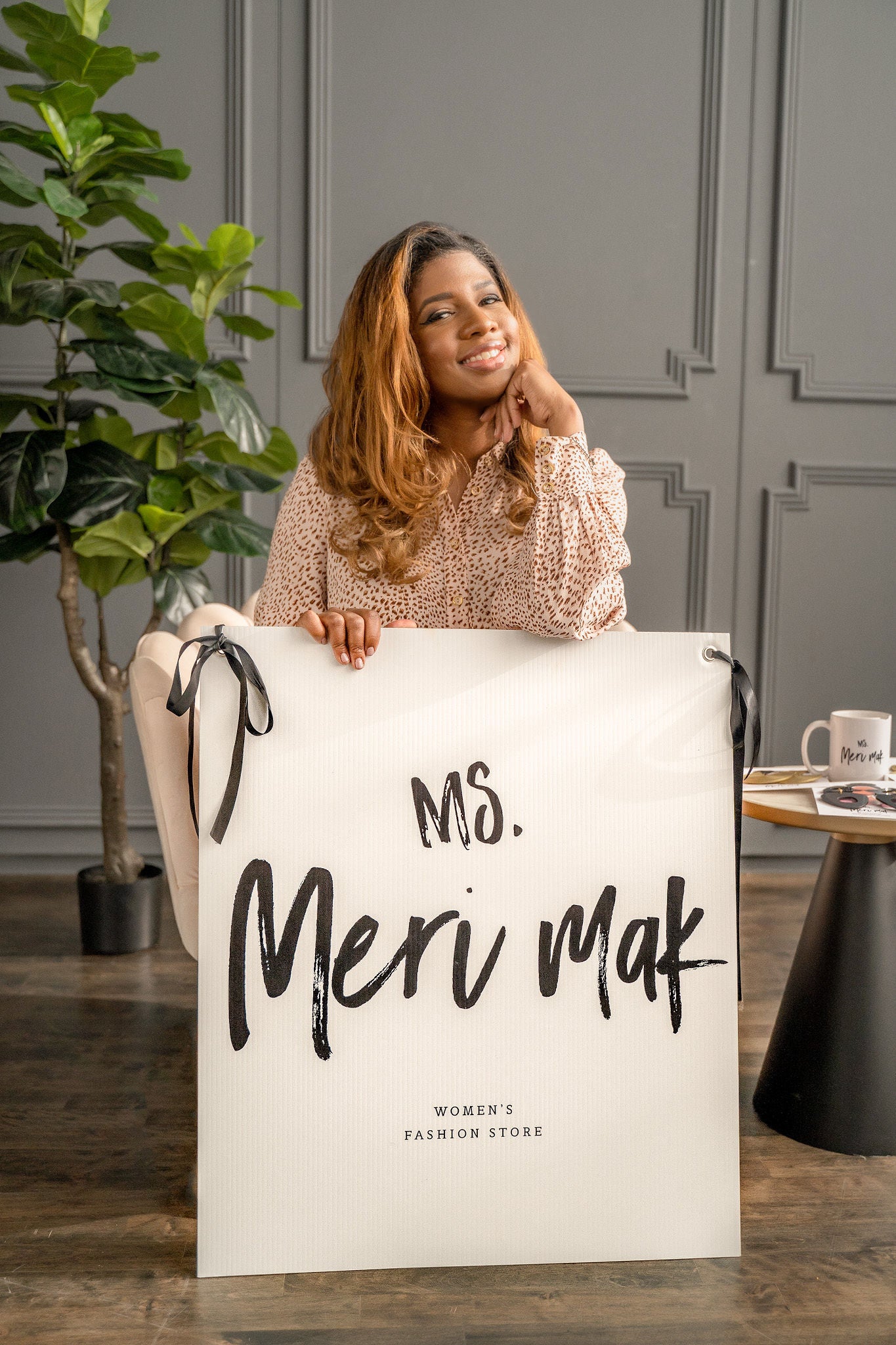 Ms. Meri Mak The first black owned clothing boutique in Guelph