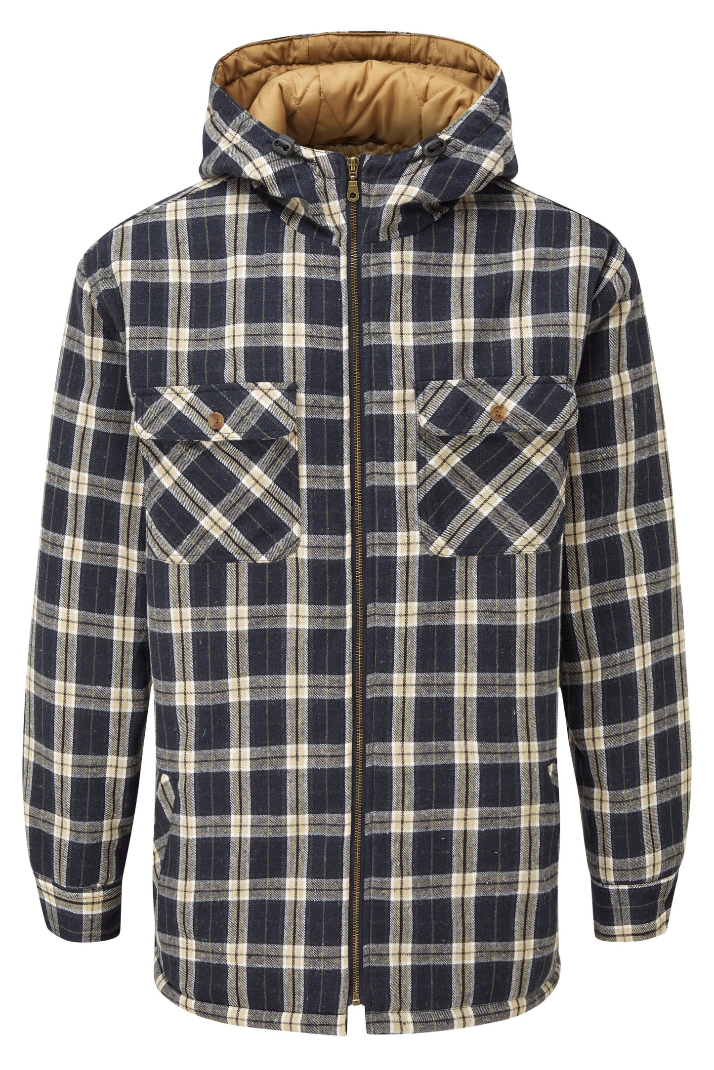 Fort Hyde Check Plaid Hoodie