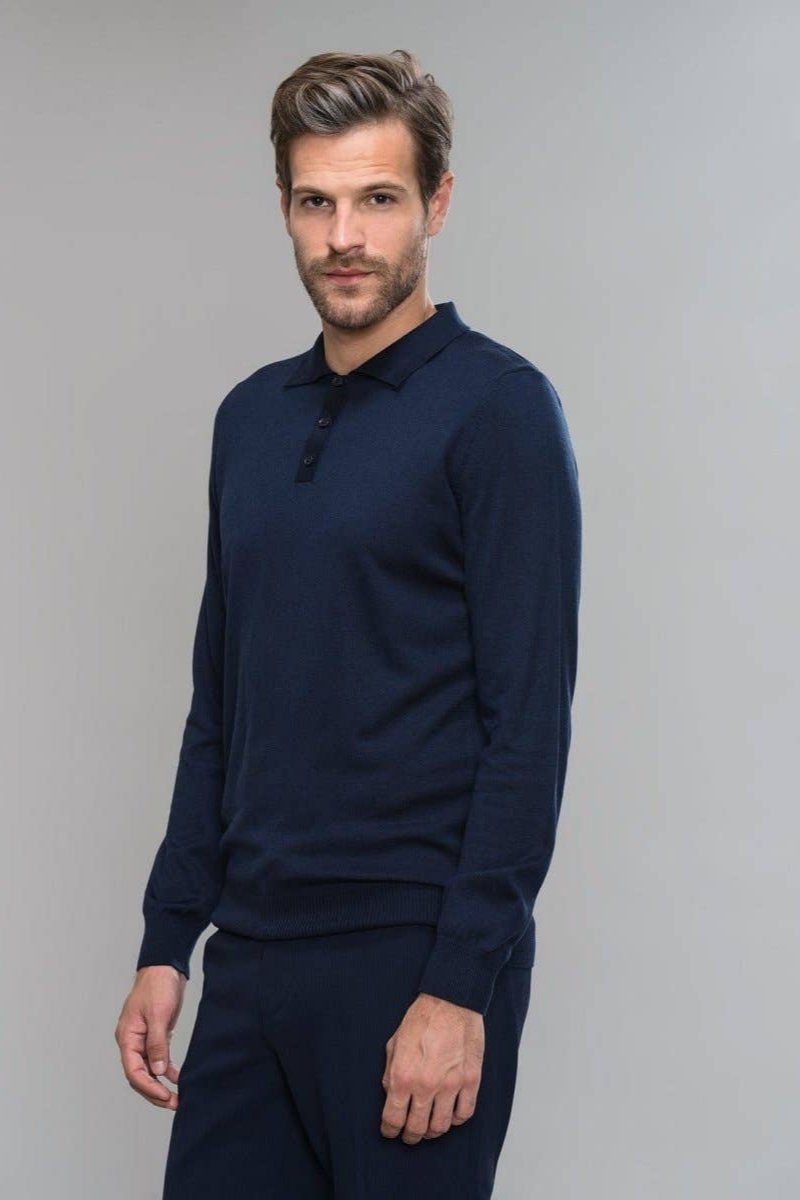 Malcolm Easy Fit Polo Sweater