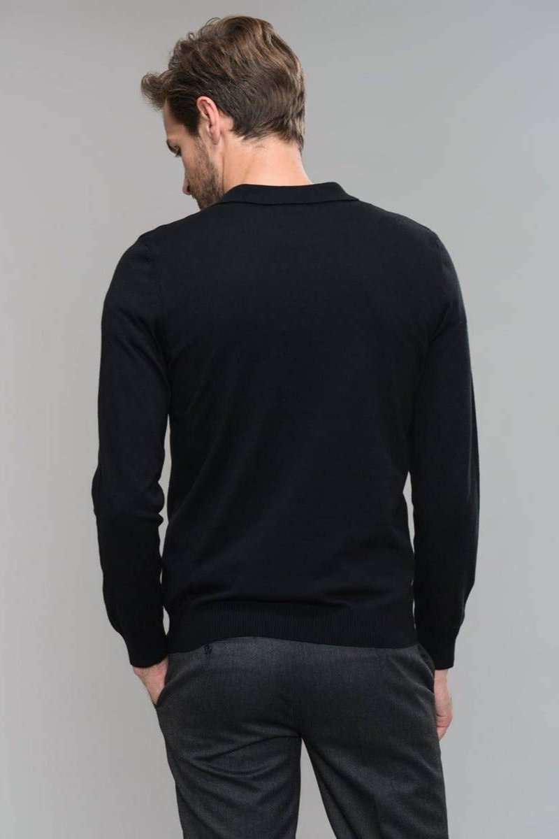 Malcolm Easy Fit Polo Sweater