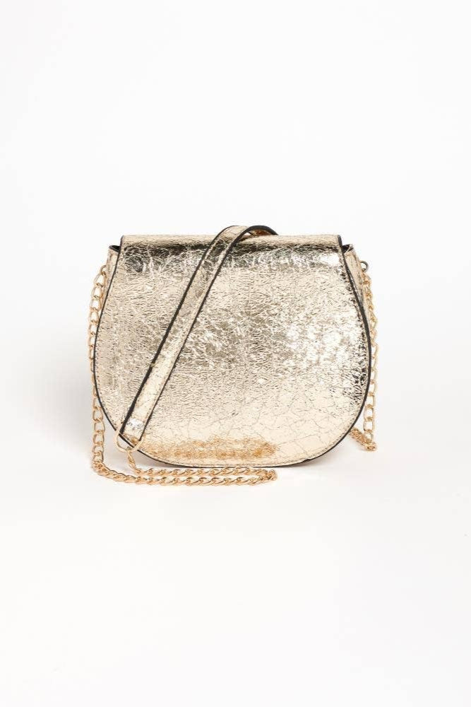 Small Gold Crossbody Bag