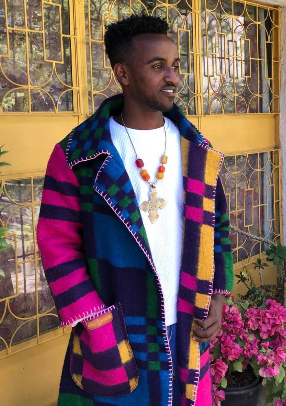 Sem Ethiopian Handmade Jacket by Kuraz Designs - Ms.Meri Mak
