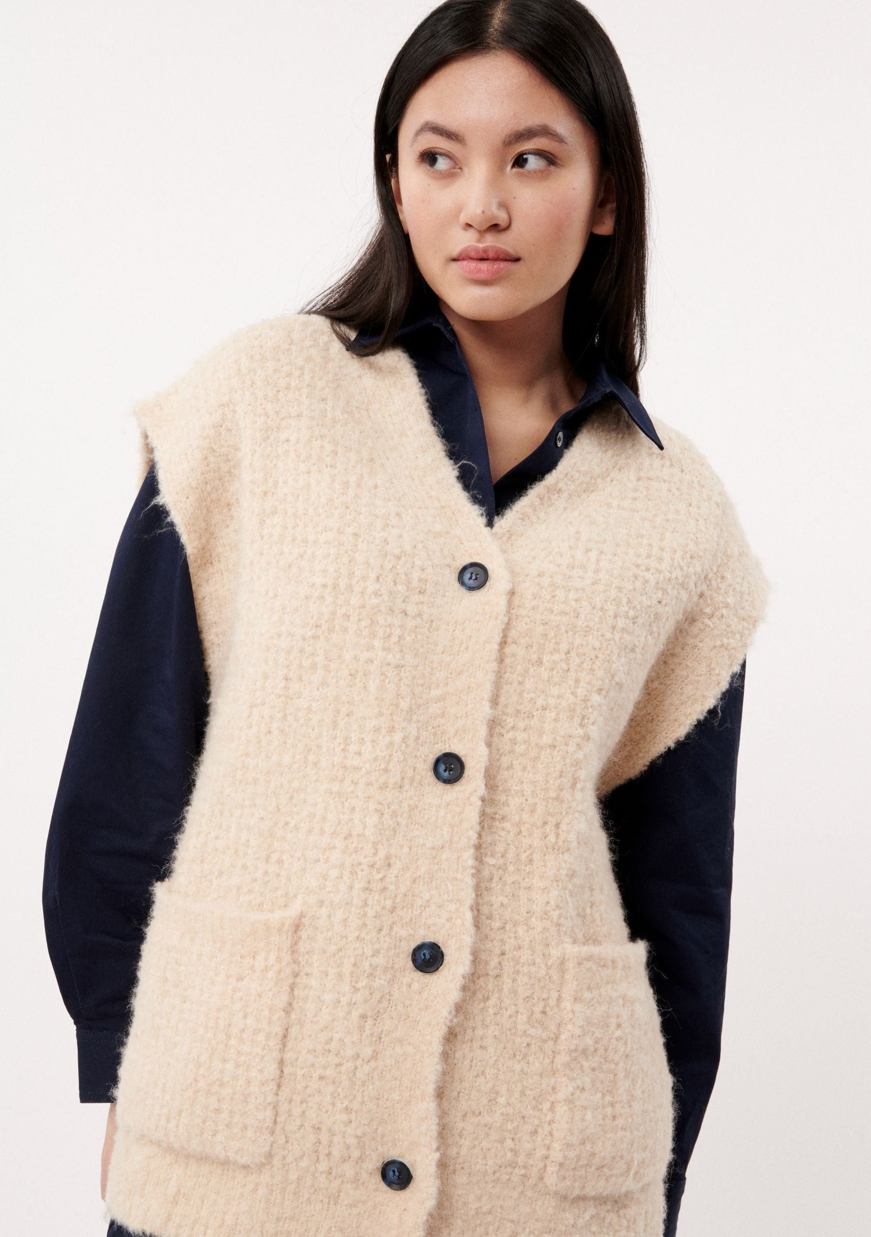 Magaly relaxed sweater-vest - Ms.Meri Mak