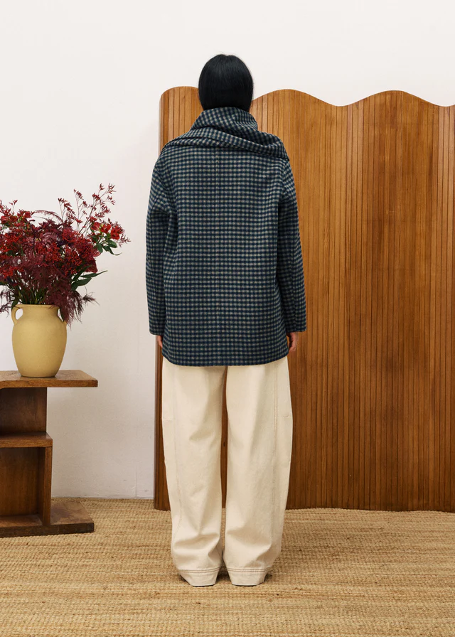 SHADOW Navy Blue Coat