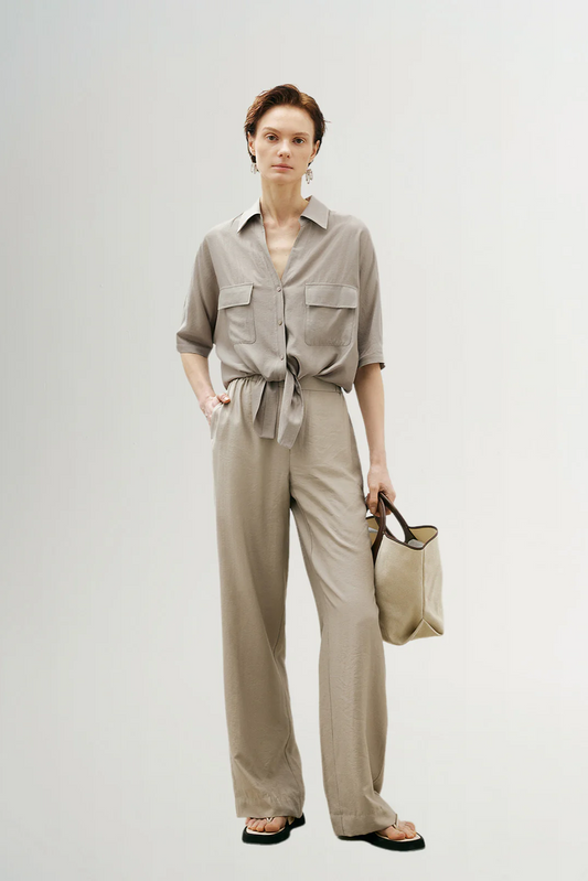 The Simplified Summer Shirt – Light Khaki