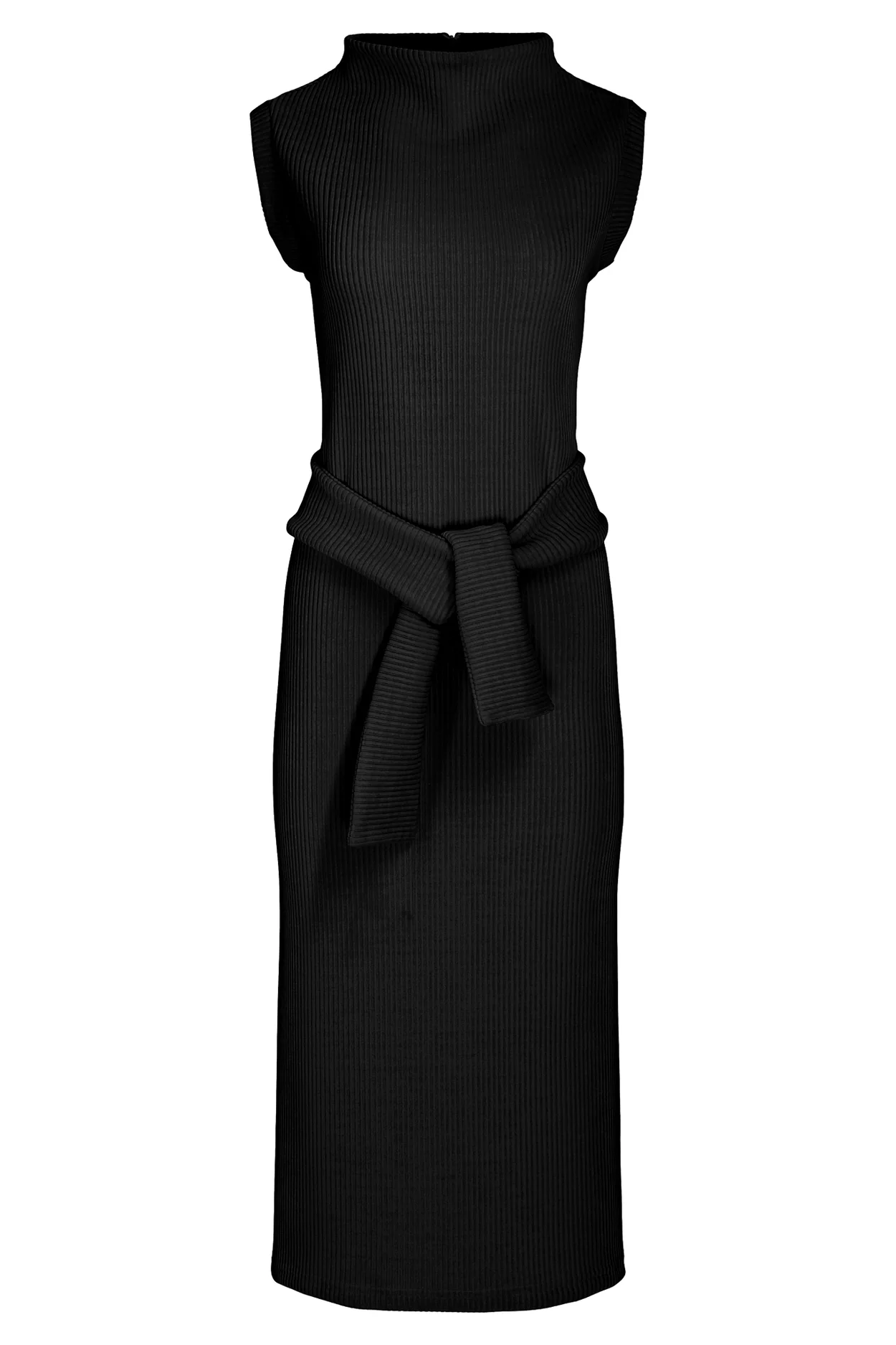 Hilary MacMillian Belted Midi Dress