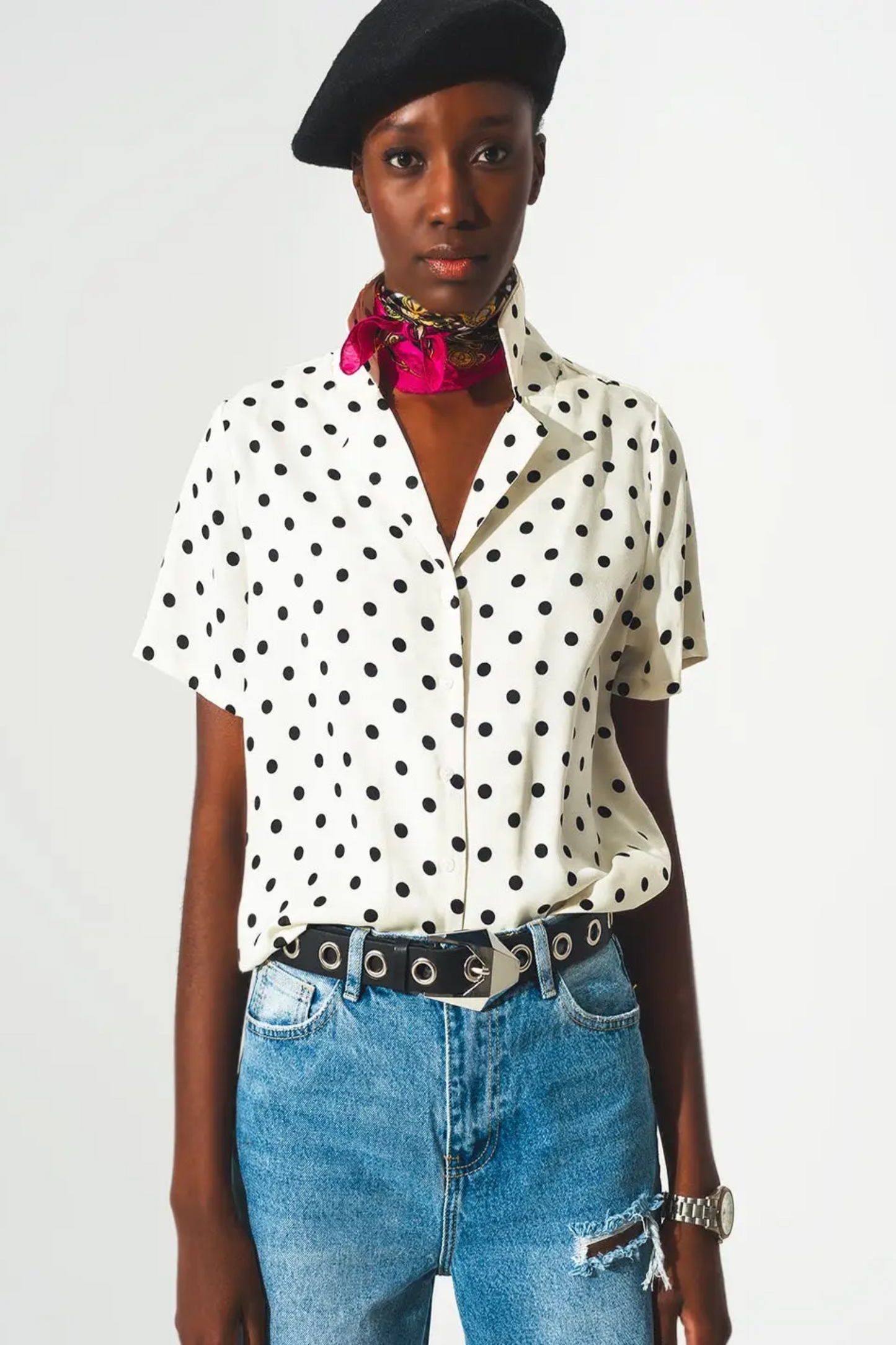 Lily Polka Dot Shirt