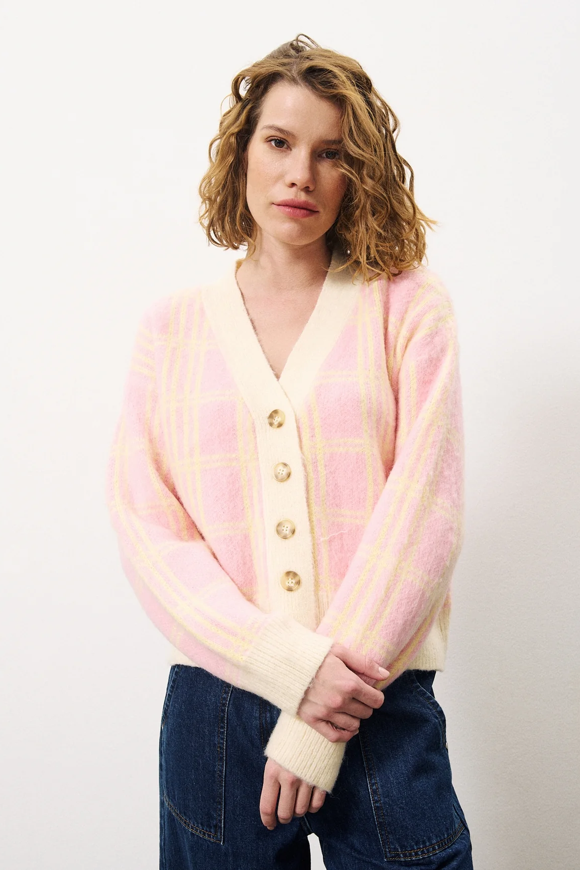 Manila Light Pink Cardigan