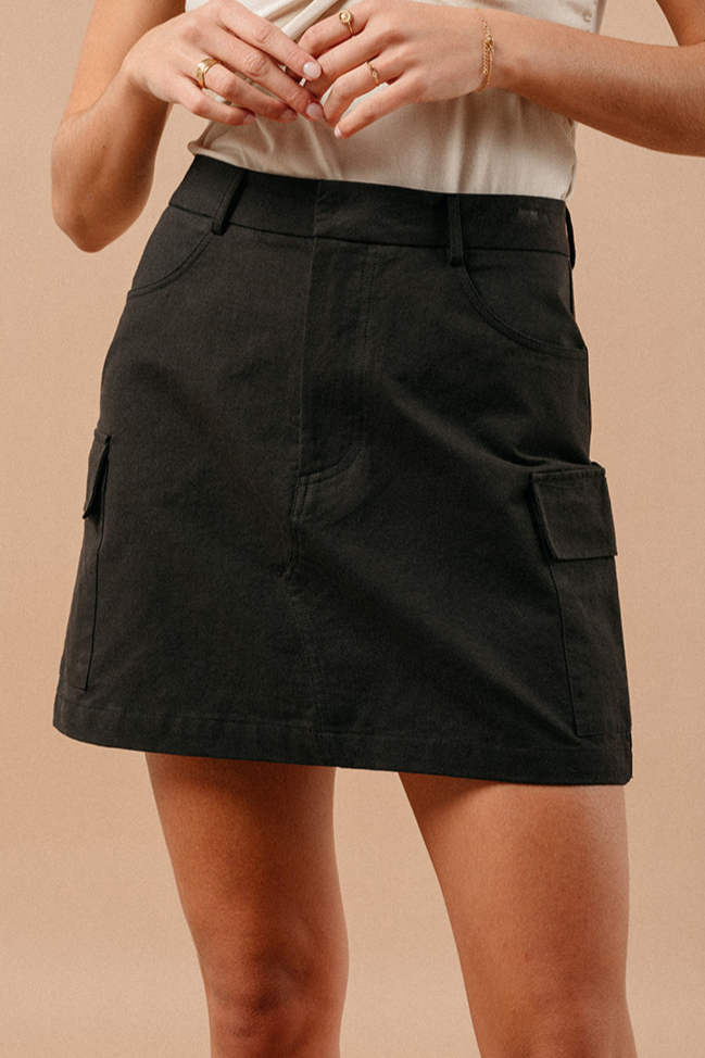 Mariah Cargo Mini Skirt