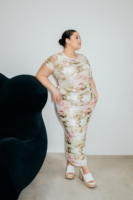 Scottish Toile Mesh Skirt