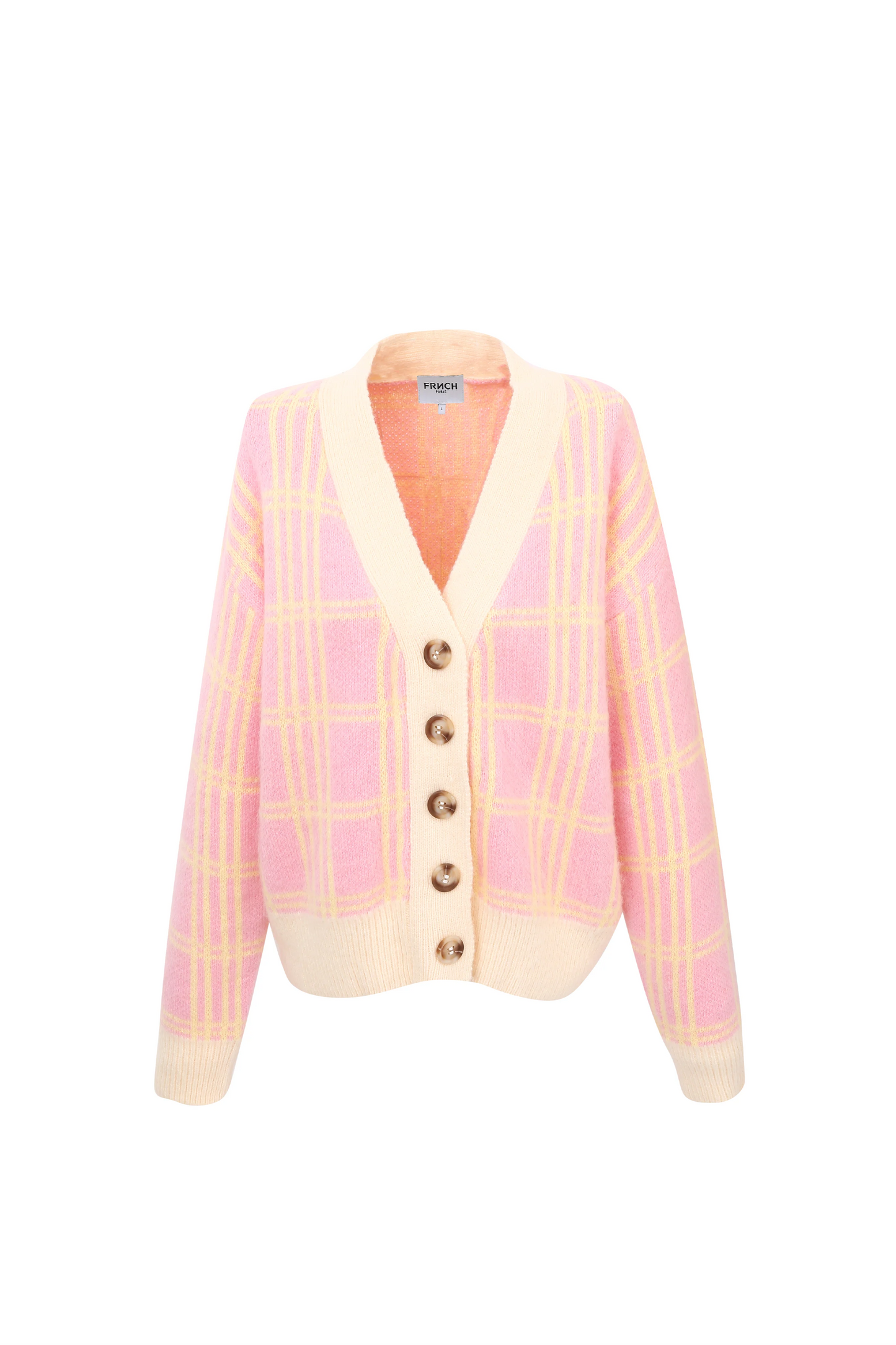 Cardigan rose clair de Manille