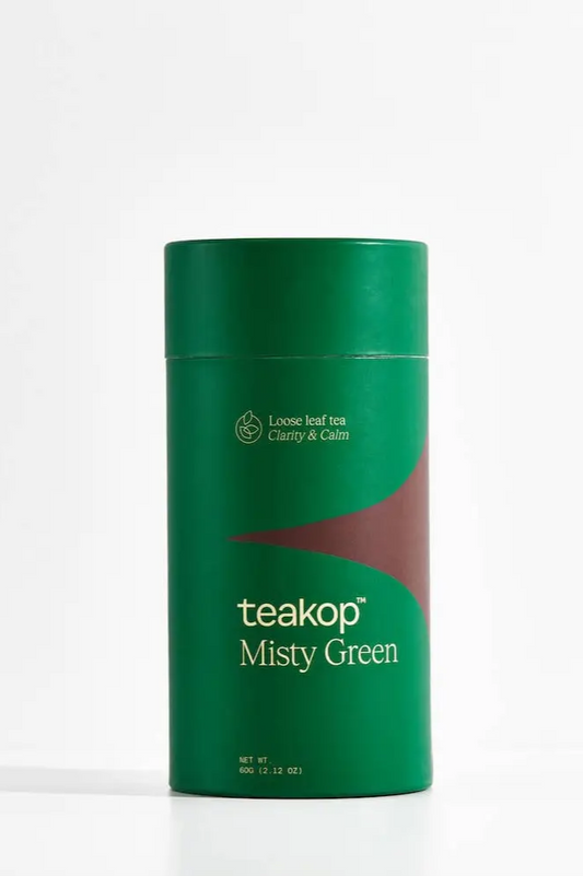 tasse Misty Green, thé en vrac