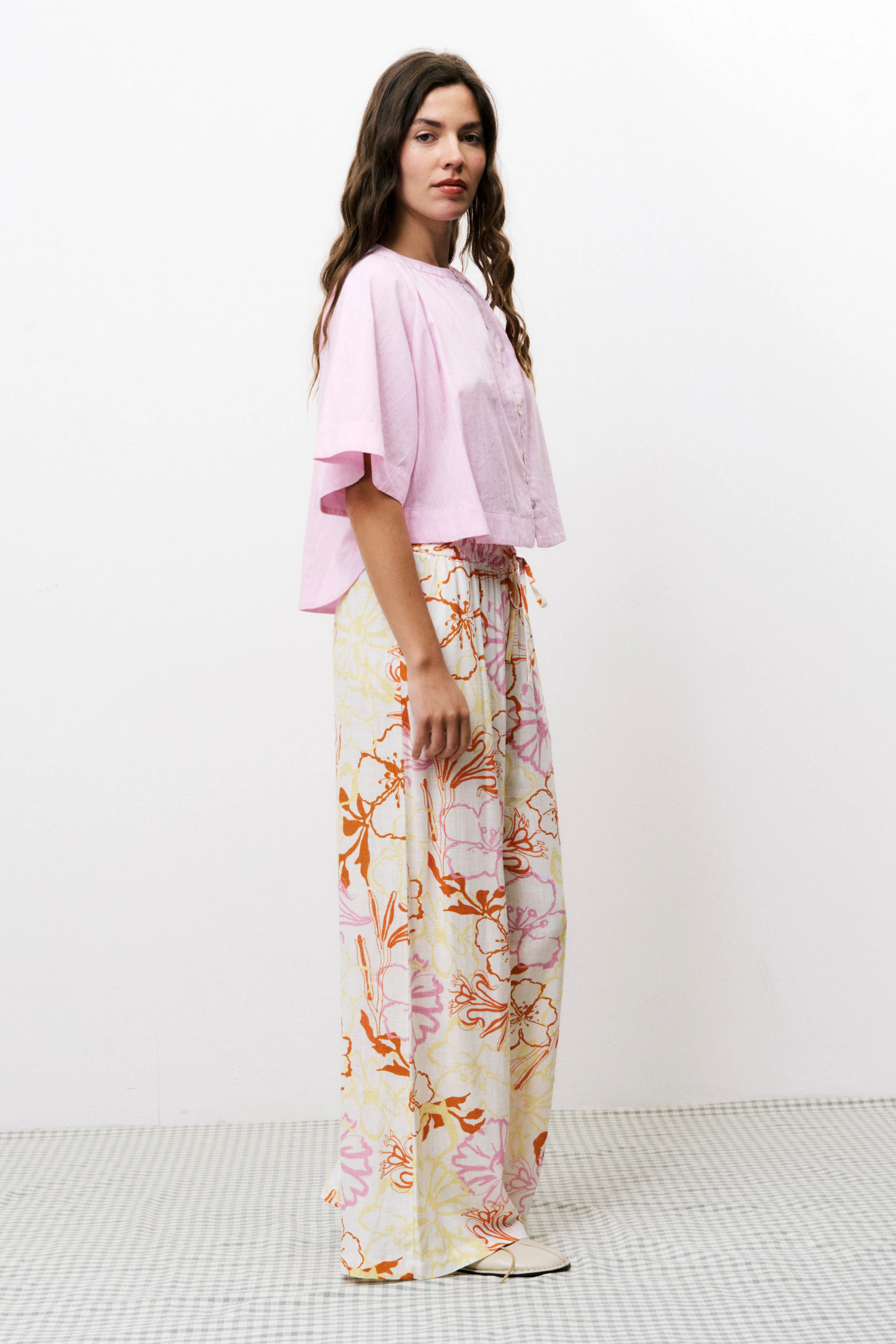 Maiya Pant in Blooming Flowers