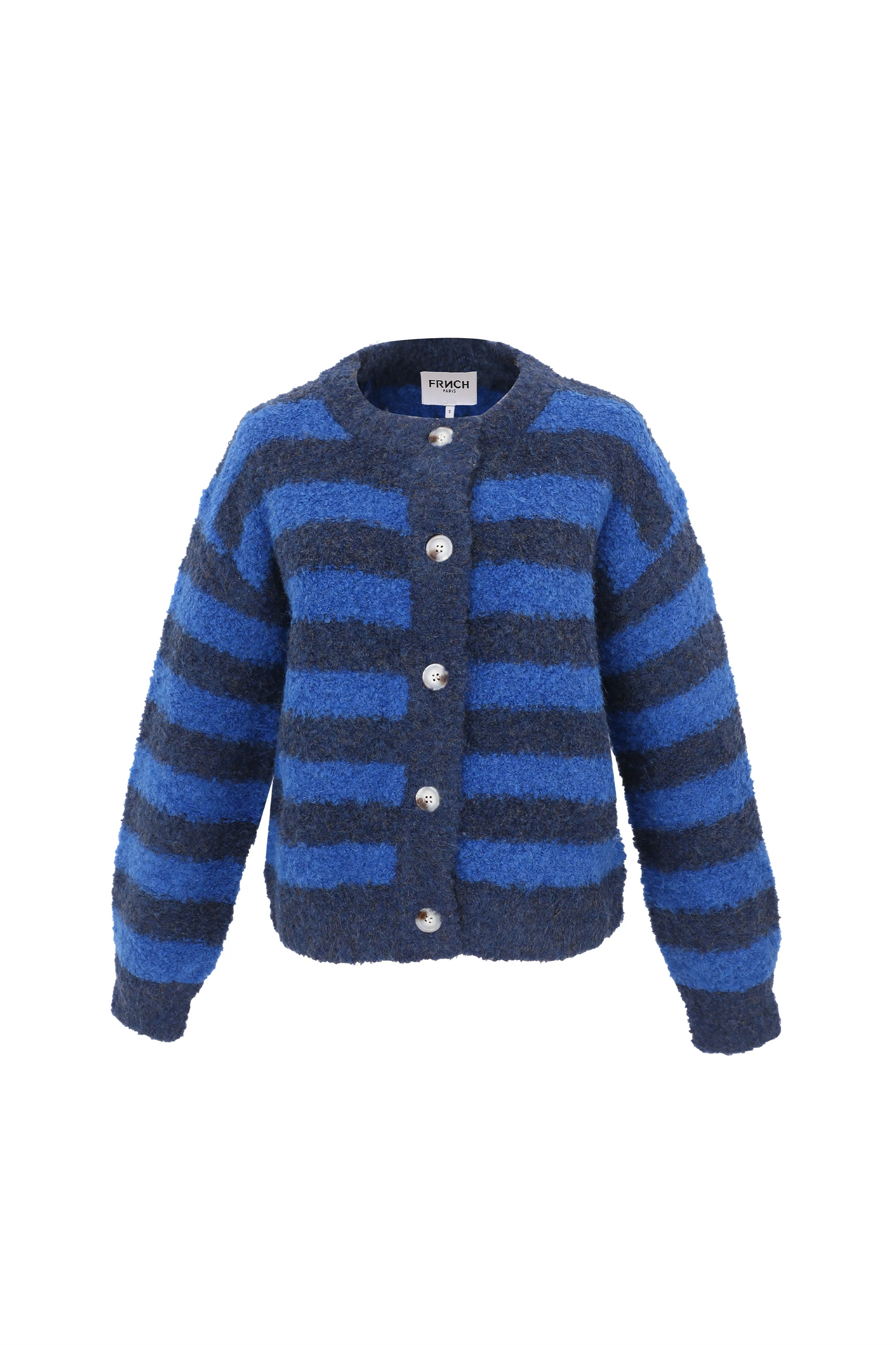 Megane Striped Blue Cardigan