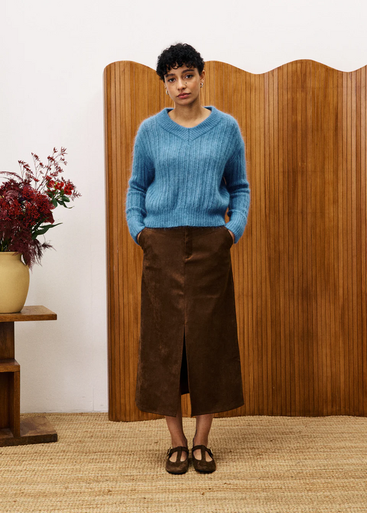 Glaieul Ice Brown Skirt