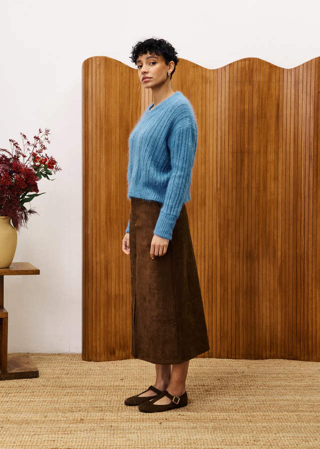 Glaieul Ice Brown Skirt