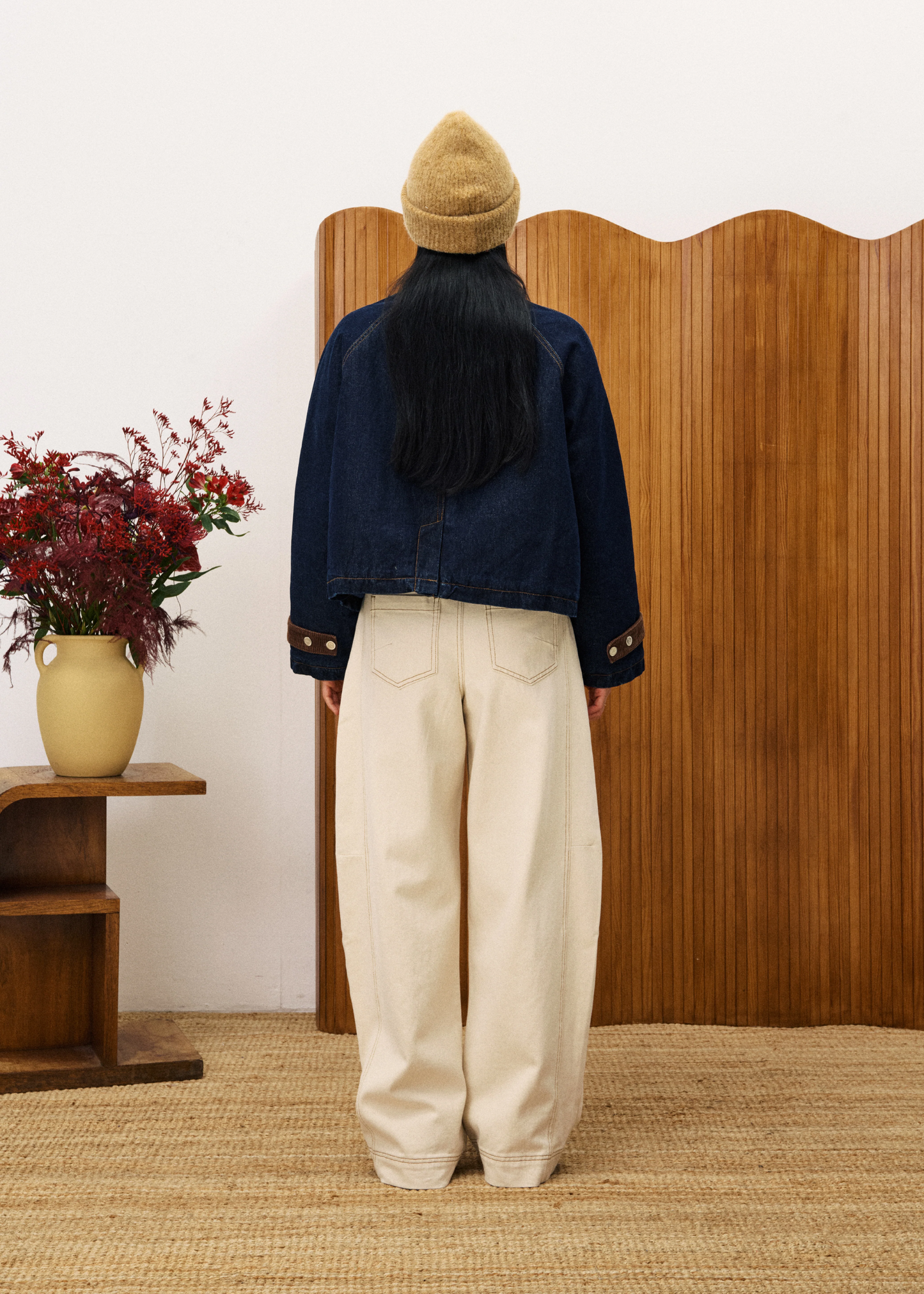 Zola Midnight Blue Corduroy Jacket