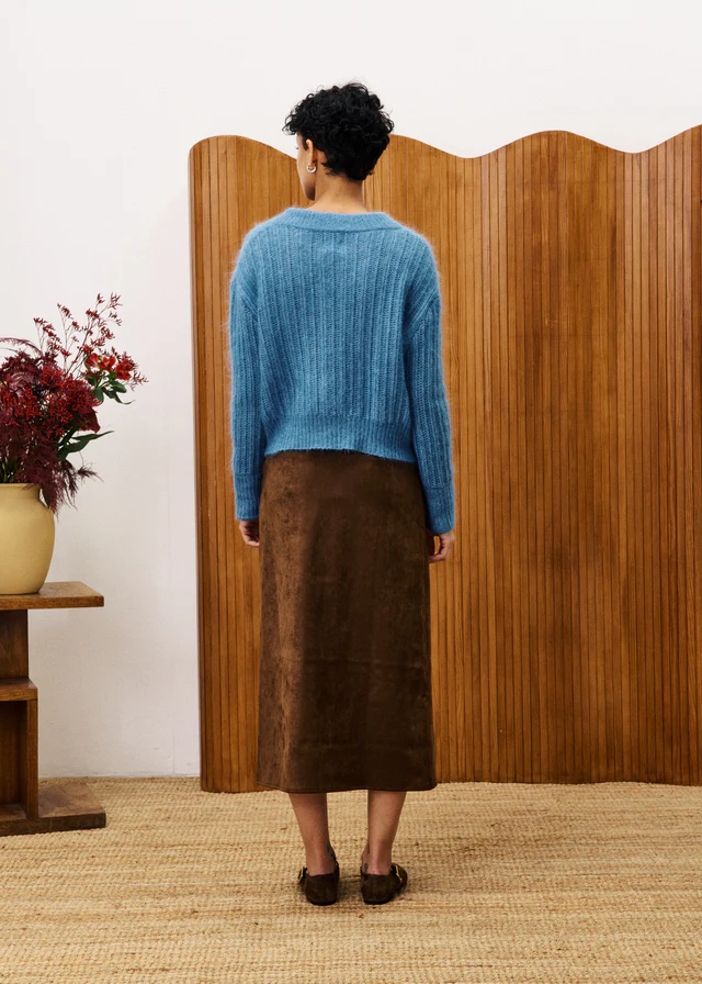 Glaieul Ice Brown Skirt