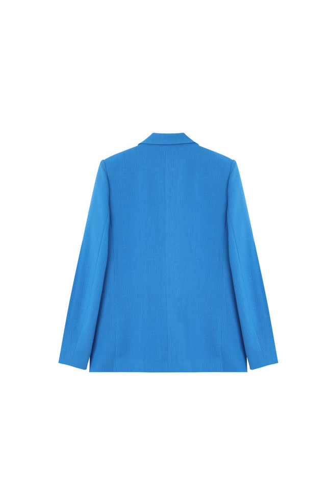 Mazarine Relaxed Double-Breasted Blazer