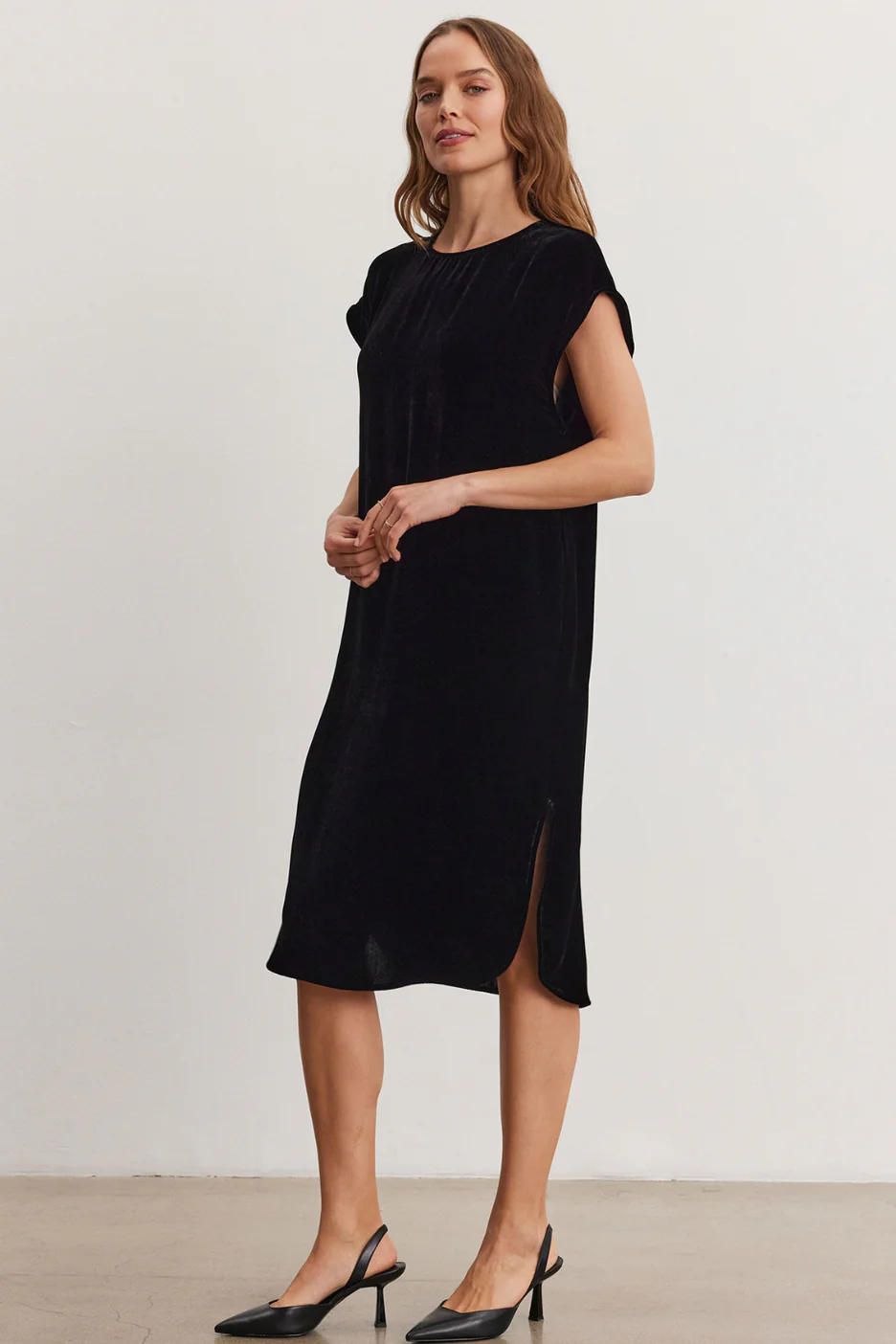 Harper Silk Dress by Velvet