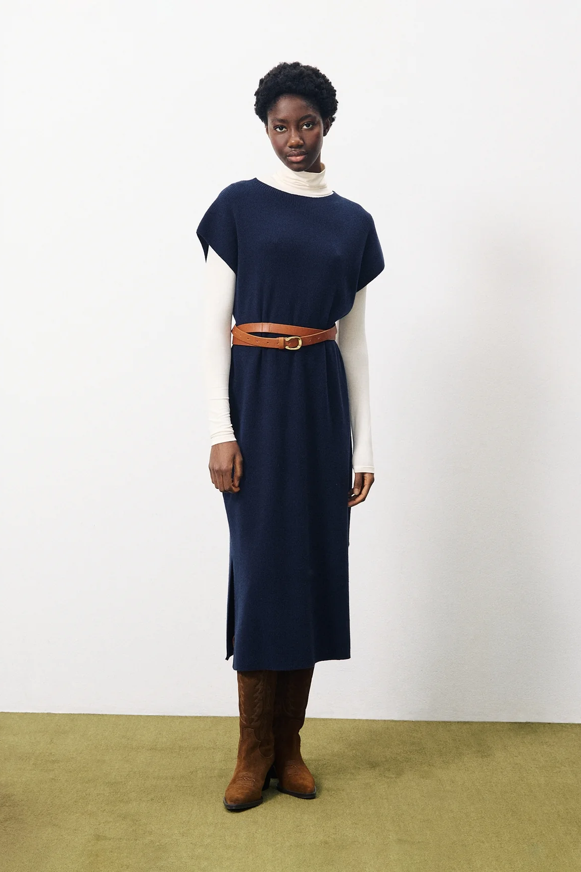 Norane Soft Wool Dress