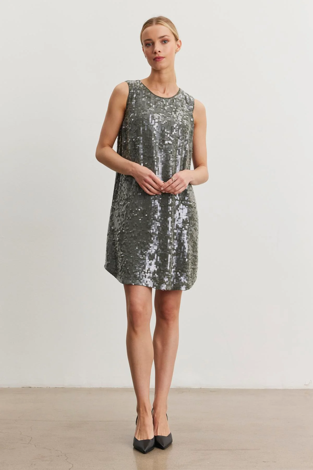 Katherine Sequin Dress by Velvet