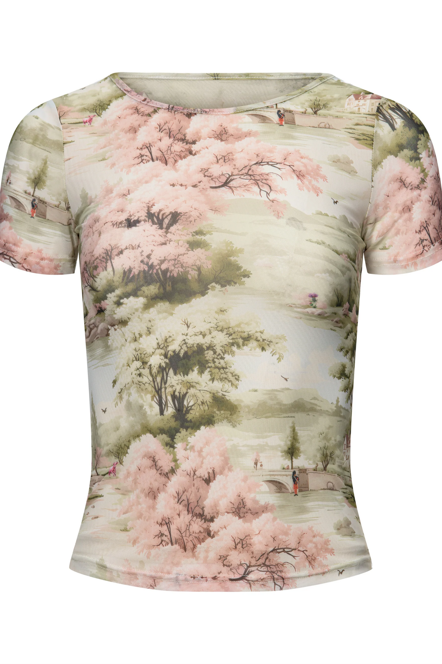 Scottish Toile Mesh Shirt