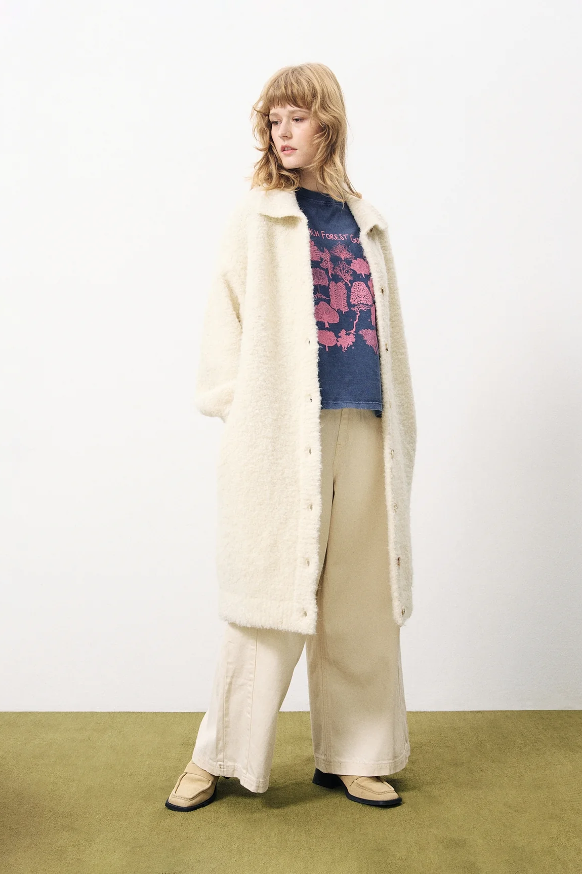 Schana Long Wool Cardigan