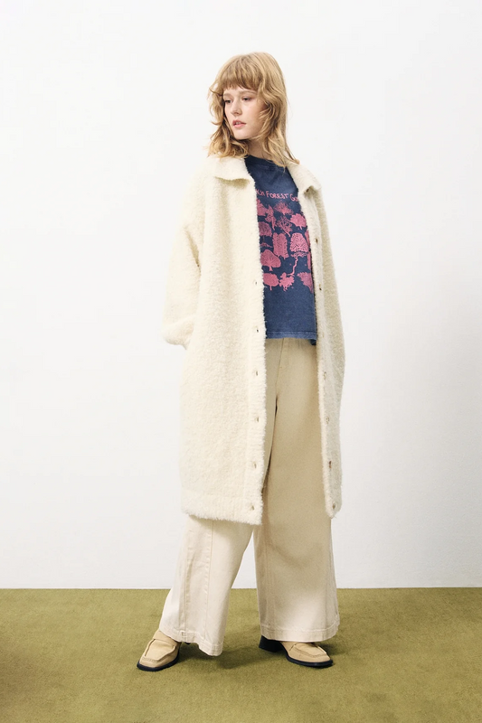 Schana Long Wool Cardigan