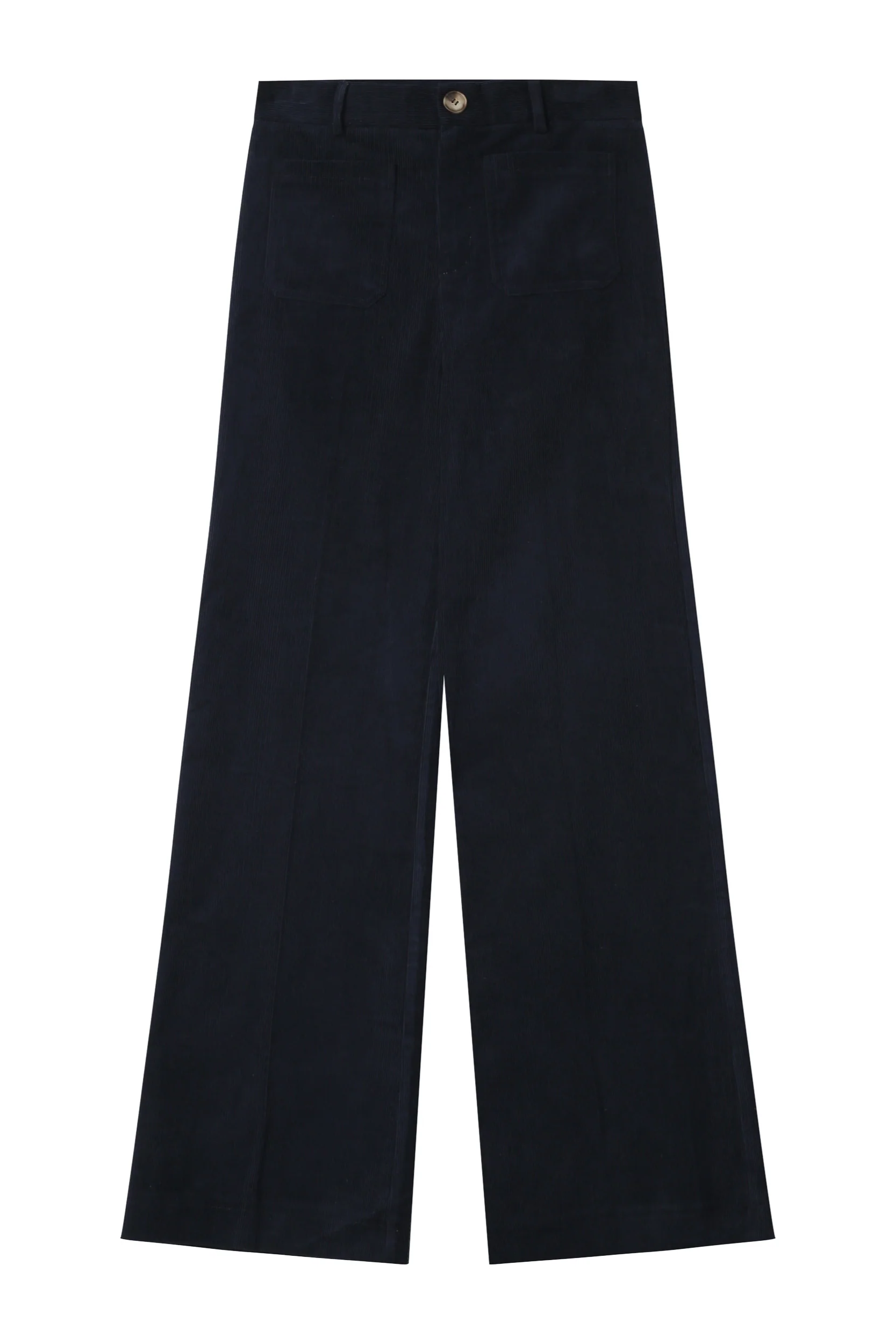 Black pants on a white background
