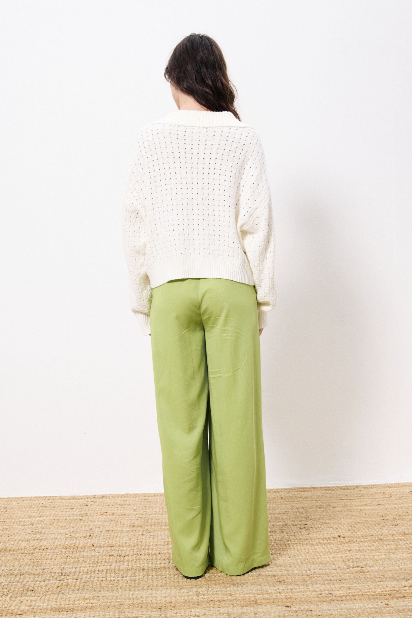 Paulia Cream Sweater