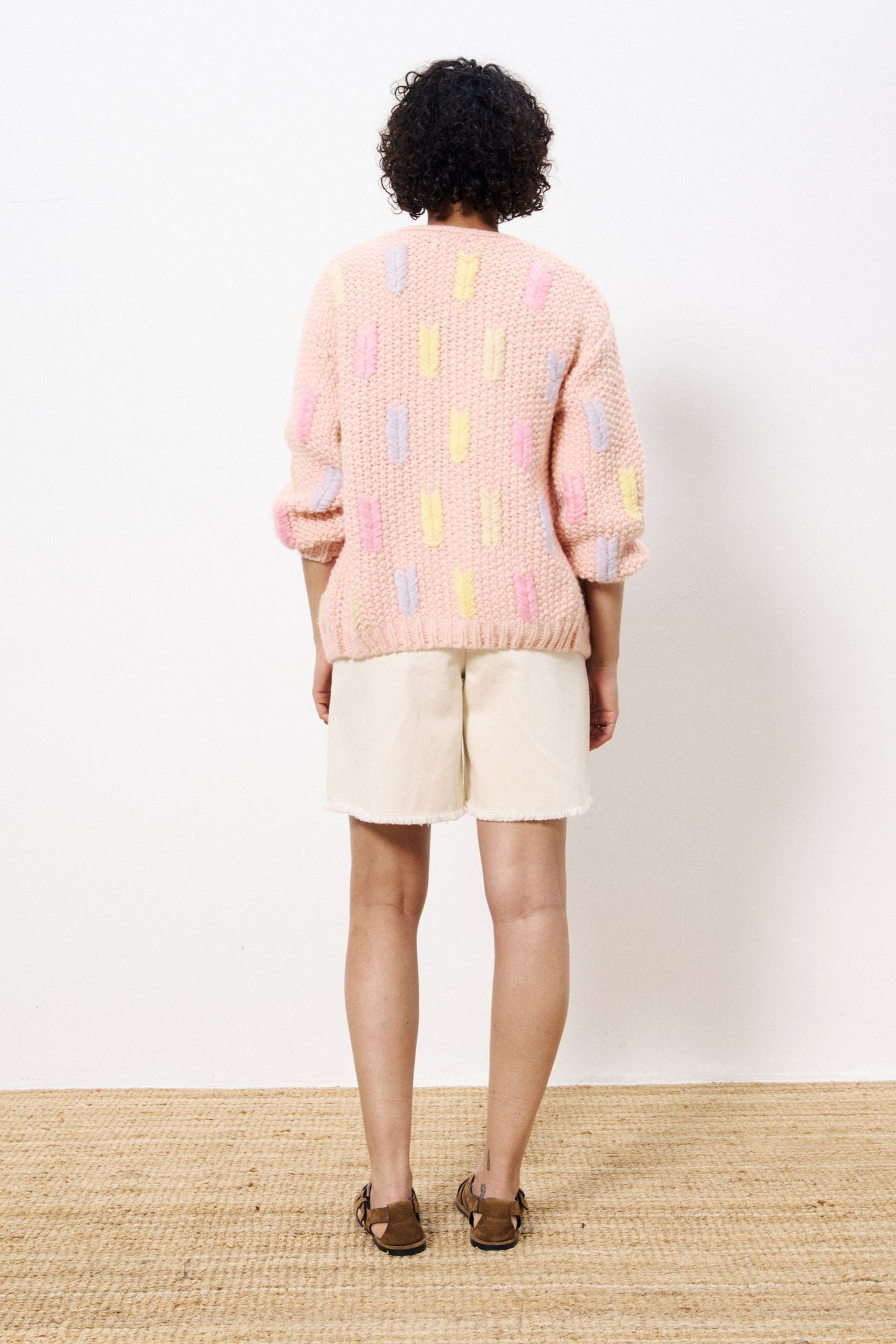 Lobelia Light Pink Cardigan