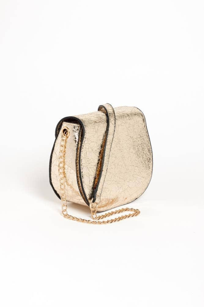 Small Gold Crossbody Bag