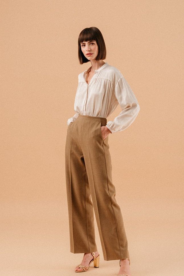 Logan Ponte Trousers - Ms.Meri Mak