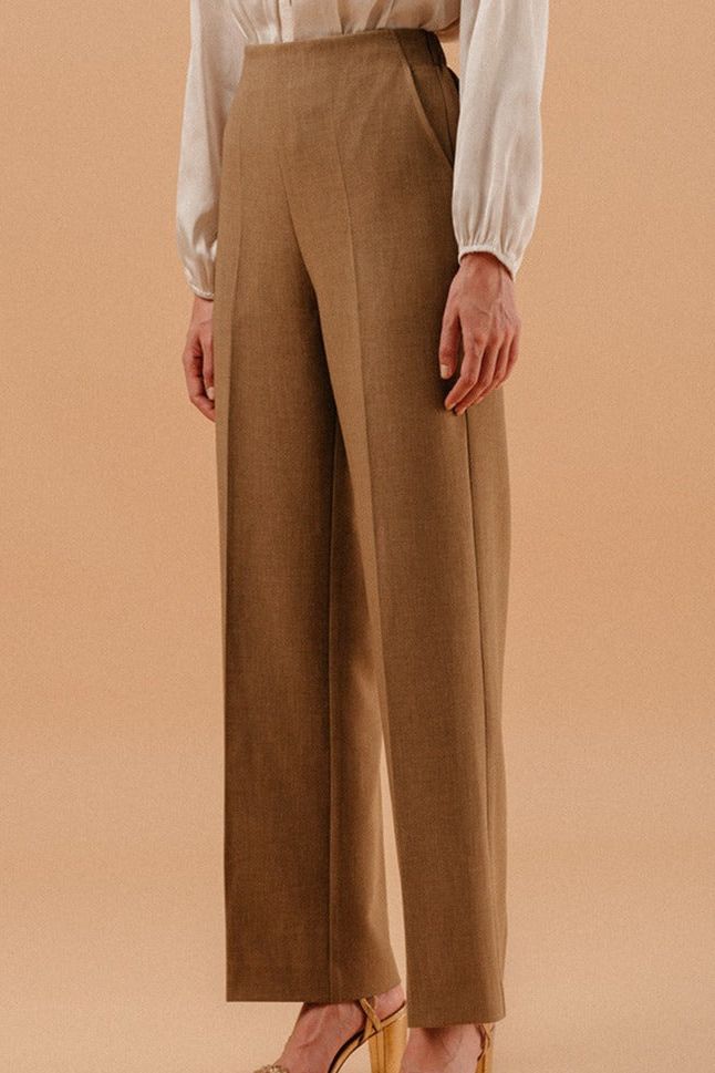 Logan Ponte Trousers - Ms.Meri Mak