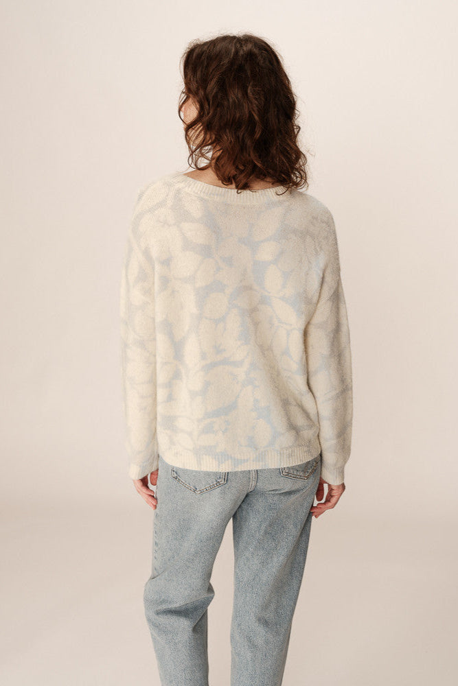 Paloma Light Floral Sweater