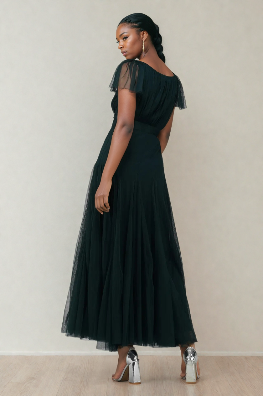 Robe Maxi en Tulle Collection Limitée