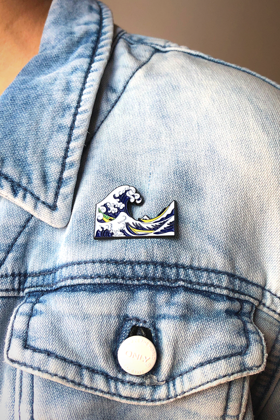 Great Wave - Hokusai – Pin - Ms.Meri Mak