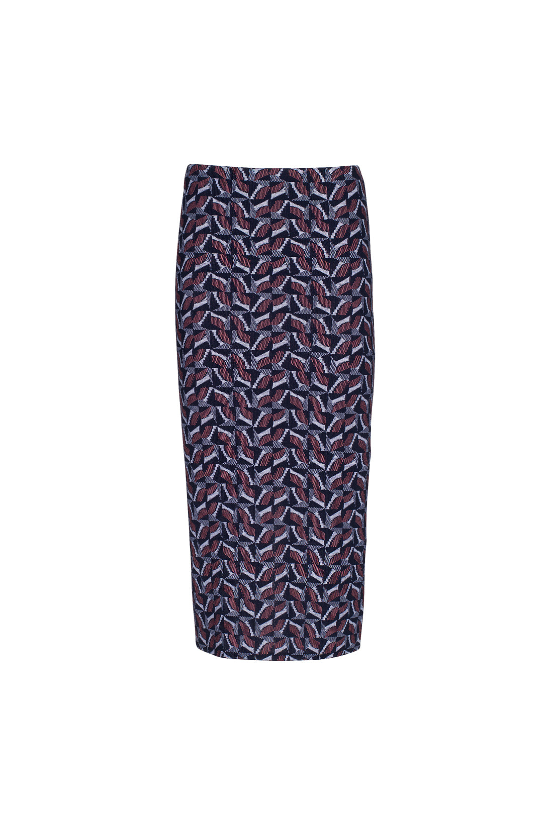 Nadya Toto -Sara Wintery Jacquard Pencil Skirt - Ms.Meri Mak