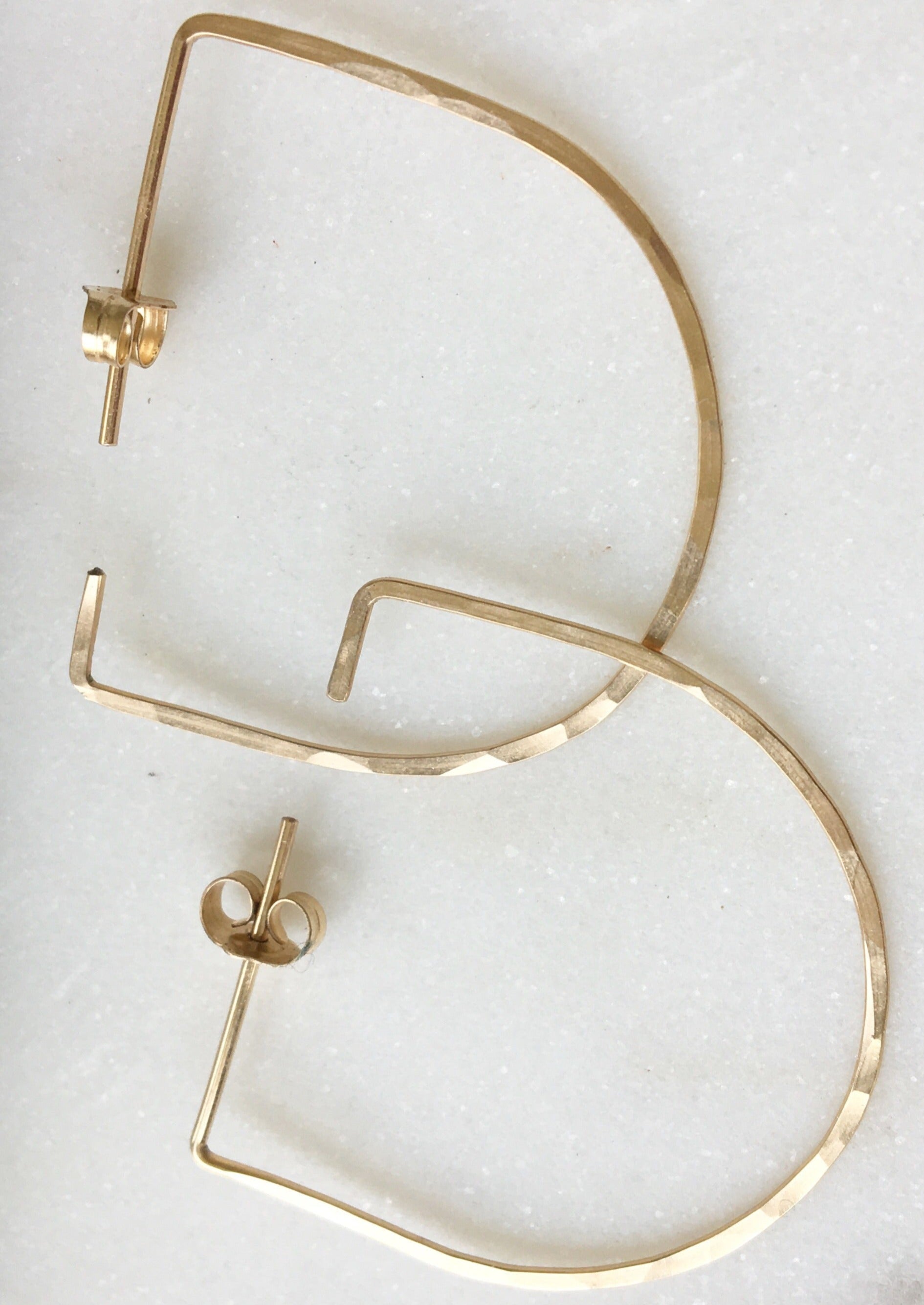 Evo Earrings 14k gold - Ms.Meri Mak