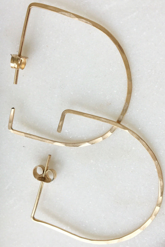 Evo Earrings 14k gold - Ms.Meri Mak